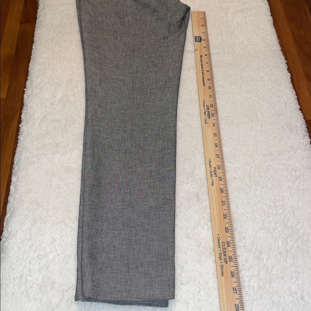 Banana Republic Sloan Charcoal & Black Dress Pants. Skinny. Low Rise. Size 4 - Picture 12 of 12